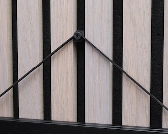 Acoustic Panel Picture Hook, Slat Wall Picture Hanger, Aesthetic Mount for Slat Walls, Non-Damaging Decor Solution, Modern Wall Hanger