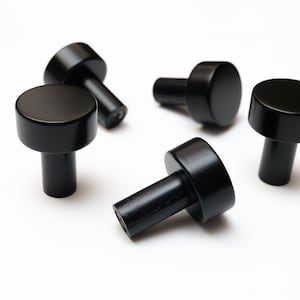 Dekorative Haken für Kleidung / Runde Wandhaken | Eingangsbereich Kleiderhaken für Wand | Moderne runde Haken, Handtuchhaken, schwarze Huthaken, Wanddekor