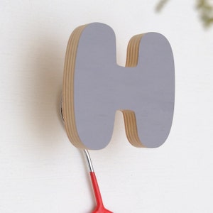 Ganchos de pared con letras de madera, gancho de madera para habitación de niños con nombre, perchero personalizado para niños, letrero de madera para decoración de guardería, oferta de Black Friday