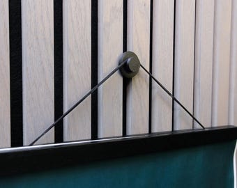 Acoustic Panel Picture Hook, Easy Install Wall Mount Art  Décor, Decorative Picture Hanger for Acoustic Panels, Damage Free Hanging Solution