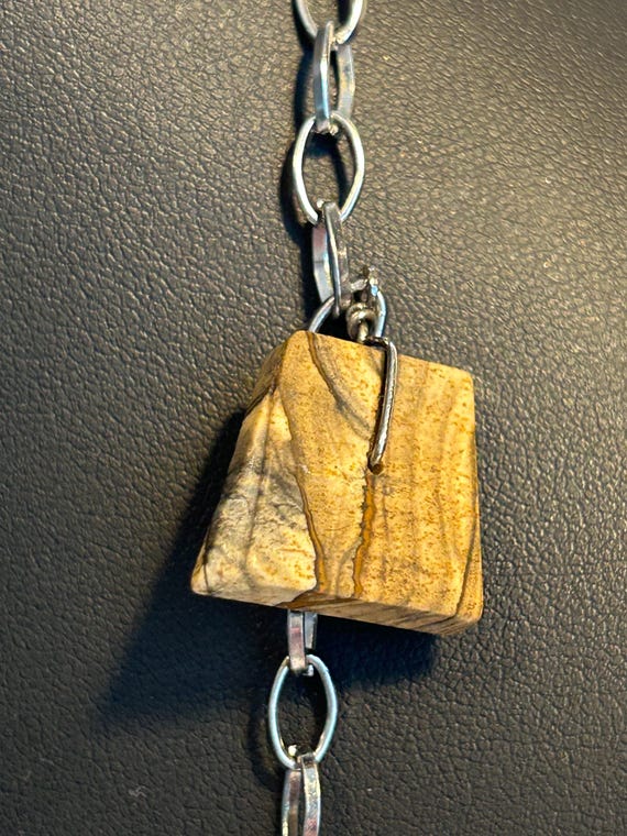 Artisan Multi Stone Crenoid Fossil Petrified Wood… - image 5