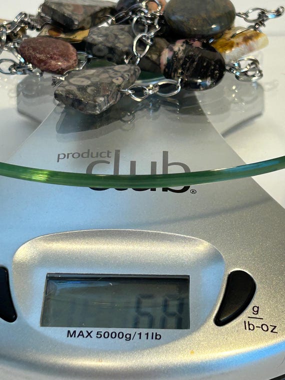 Artisan Multi Stone Crenoid Fossil Petrified Wood… - image 8