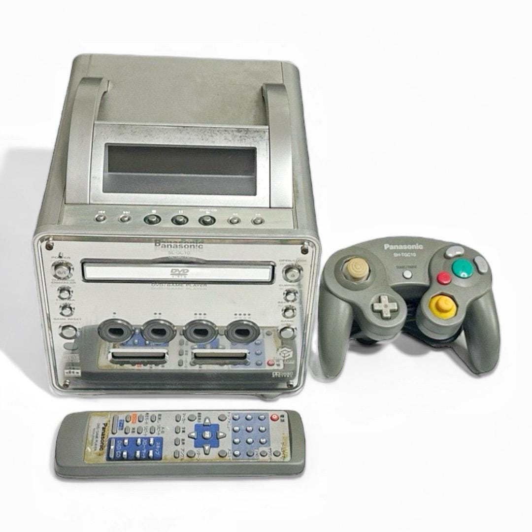【ほぼ未使用】Panasonic GAMECUBE Q SL-GC10-S Gamecube Q Console SL-GC10 Panasonic Tested System NTSC-J