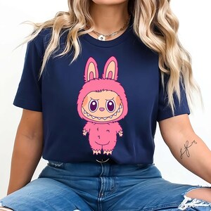 Labubu PNG Clipart Pack for Sublimation and Cricut, Kawaii Chibi Cartoon Sticker Bundle, Pastel Character Art, Instant Digital Download