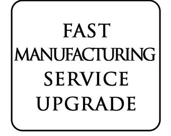 Fast manufacturing service upgrade