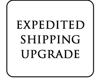 Expedited shipping upgrade