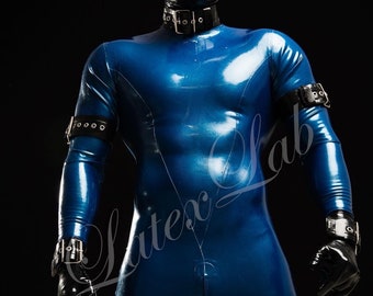 Catsuit en latex pour homme - Catsuit en latex pour homme avec service sur mesure GRATUIT - Body de taille personnalisée pour homme