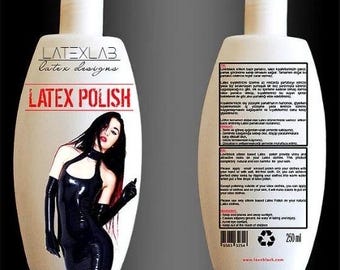 Latex Polish made of silicone oil