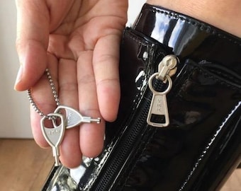 YKK Lockable Zipper Slider with Key