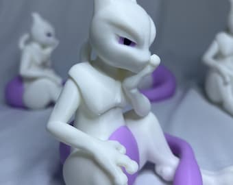 Mewtu Denken 3d gedruckt