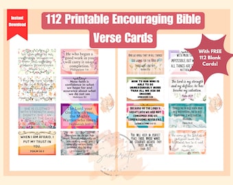110 encouraging bible verse cards printable scripture cards printable inspirational bible verse cards self care printable bible memory verse