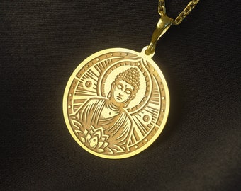 Buddha Pendant Necklace: Spiritual Zen Jewelry