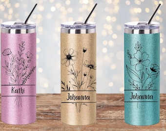 Thermobecher Personalisiert, Geschenke für Frauen, Personalisiertes Geschenk, Beste Freundin Geschenk, Kaffeebecher to go, Kaffee Becher