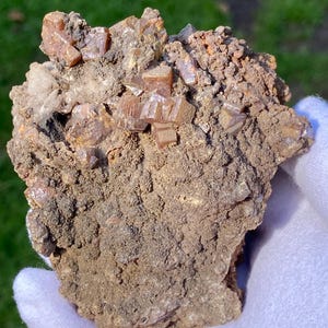Wulfenite crystals Rare Mineralspecimens - classic minerals and crystals - use for mineralcollecting