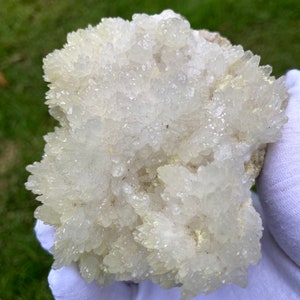 1970 Celestine / Sulphur matrix from Italy , from old collection , classic minerals available at PsMGemMinerals shop, old find crystals