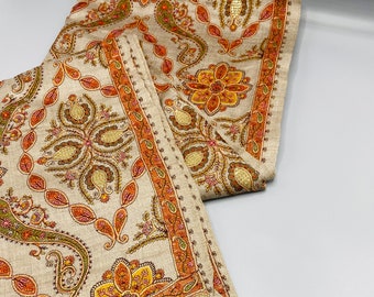 Handmade Sozni Embroidered Pashmina Large Shawl Made in Kashmir Beautiful Soft, Comfortable Designer Shawl/Wrap