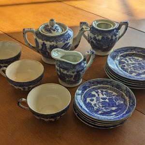 Willow tea set - Etsy 日本
