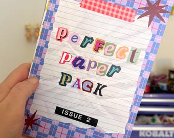 The Perfect Paper Pack, nummer 2, KLAAR VOOR VERZENDING Niet-ingebonden 70 pagina's ongewenst dagboekpapier