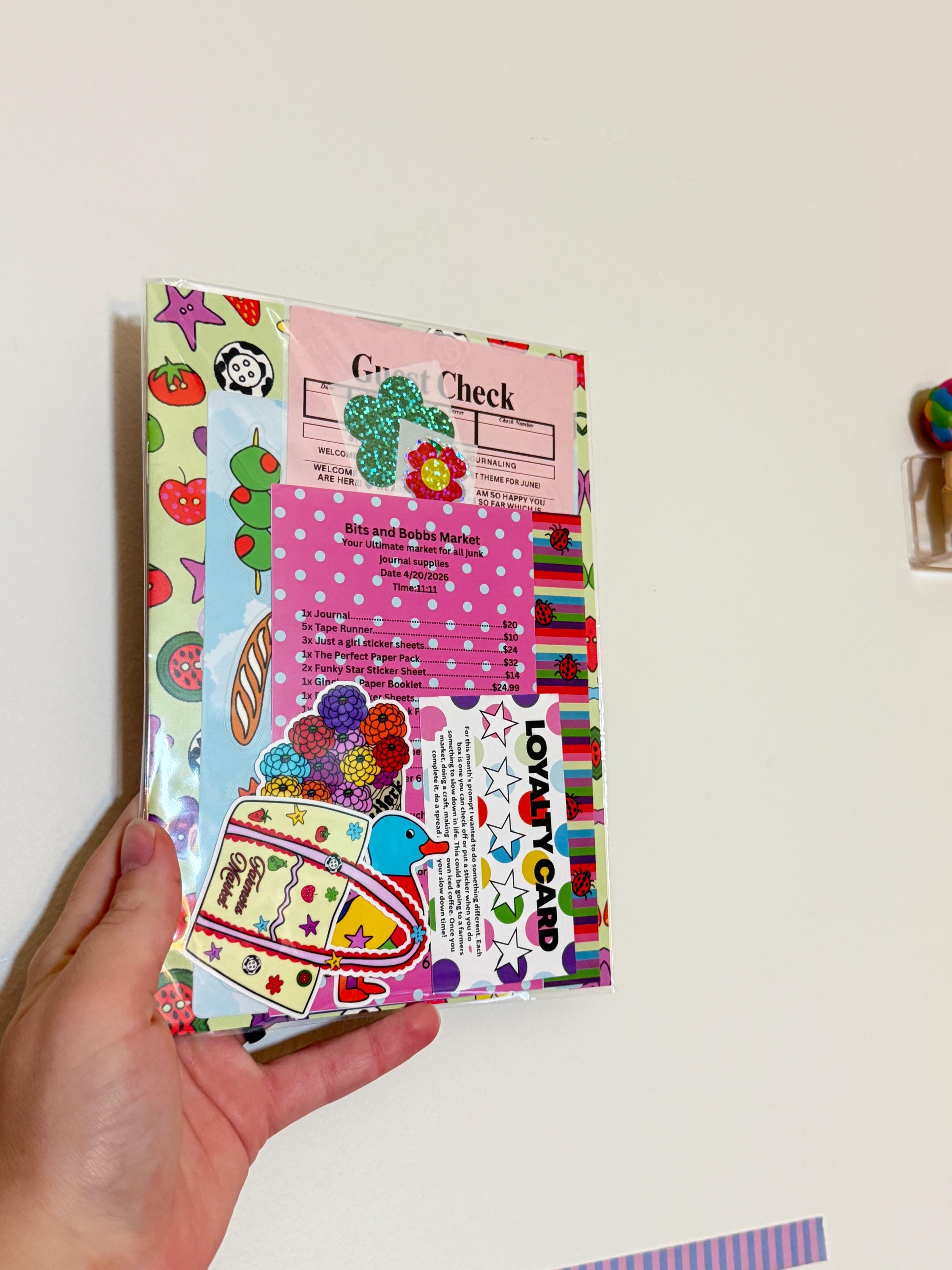 Junk Journal Pack - Etsy