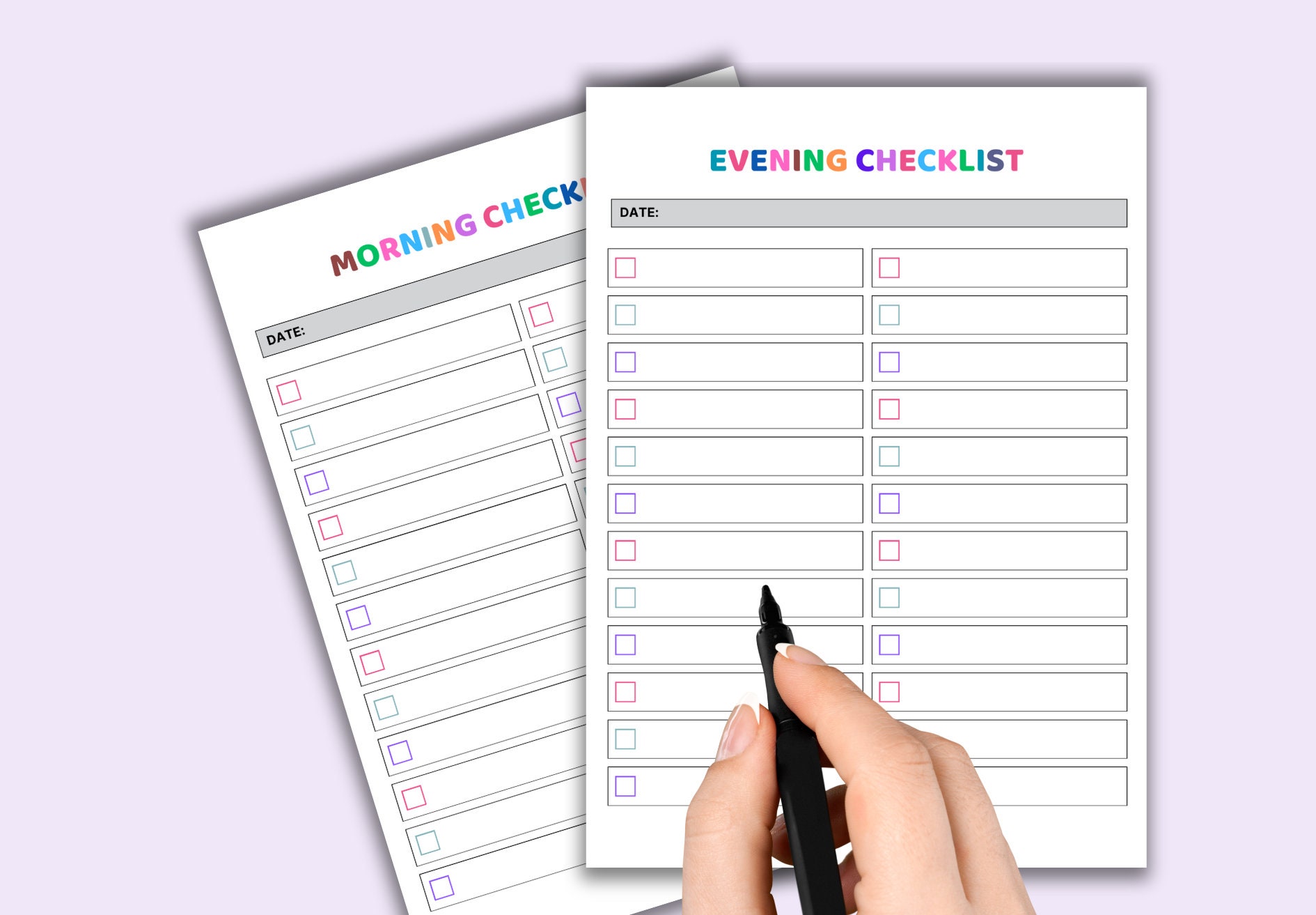 Printable Kids Planner, Kids Daily Planner, Daily Journal for Kids, 55 ...