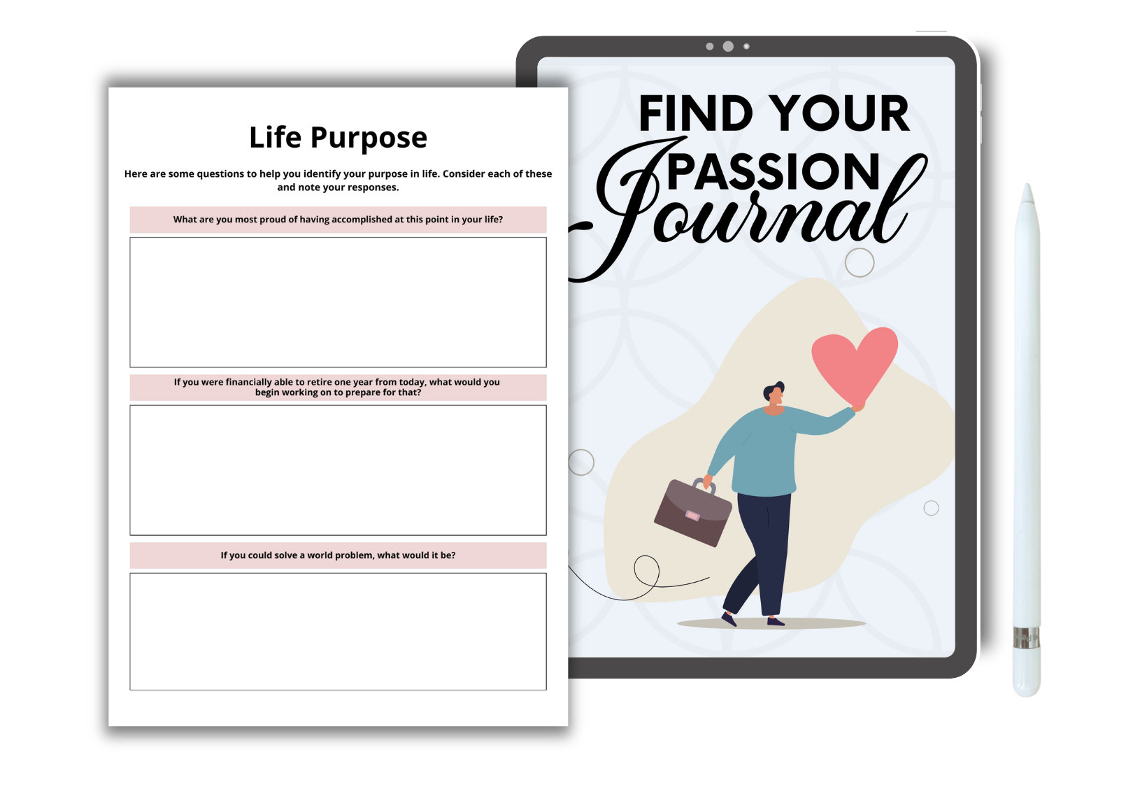 How To Find Your Passion Book Find Your Passion Planner Printable Life Purpose Workbook How to Find