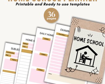 Homeschool Digital Planner 2024 2025 Undated Goodnotes Planner Homeschool Planner Printable iPad Planner Digital Homeschool Planner Journal