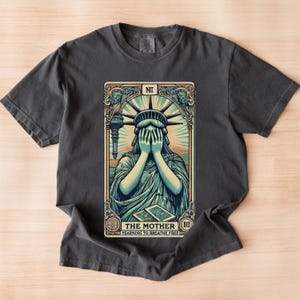 Vrijheidsbeeld Pro-democratie shirt empathie shirt anti-troef shirt pro-democratisch verzet shirt anti-racistisch shirt mensenrechten-T-shirt