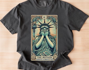 Statue of Liberty Pro-democracy Shirt Empathy Shirt Anti-Trump Shirt Pro-Democratic Resistance Shirt Anti-Racist Shirt Human Rights t-shirt