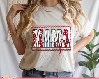 Direct to Film Transfers Sport | Baseball Mom | DTF Transfer Physical Item