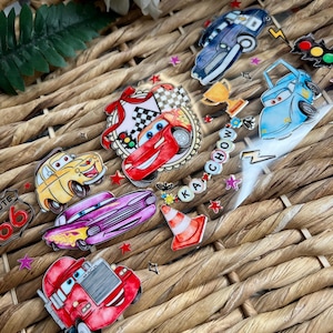 UV DTF Wrap Mirror Car friends | Ready to Apply | 16oz cup wrap | Uv Sticker | Physical Product | Libbey Cup Wraps