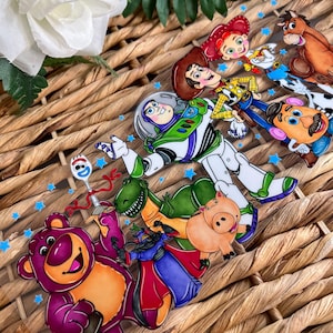 UVDtf Cup Wrap Toys friends | UvDTF Cute Toys Wrap | Ready to Apply