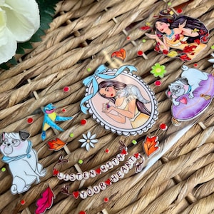 UVDtf Cup Wrap Watercolor | UvDTF Princess Pocha watercolor Wrap | Valentines Cup wraps