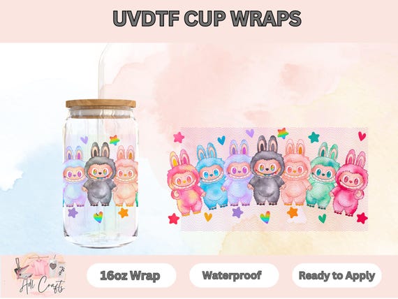 bubu  Uvdtf Cup Wraps La Bubus | Mirror La Bubus Cup Wrap | Mixed