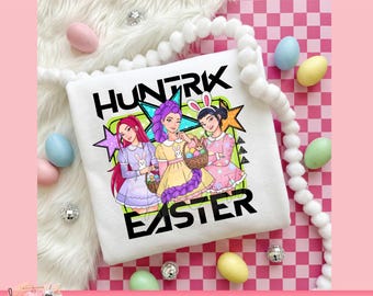 Direct to Film Transfers Spring | DTF Transfer Physical Item | Kpop Easter