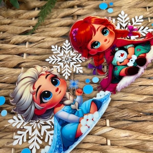 UVDtf Cup Wraps Friendship | UvDTF Frozen Wrap | Kids cup wraps