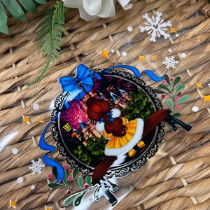 UVDtf Cup Wrap Belle | UvDTF Princess Christmas Wrap |  Ready to Apply