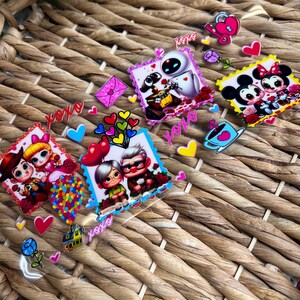 UVDTF Valentines Cup wraps | Cute Couple Valentines cup Wrap | Ready to Apply