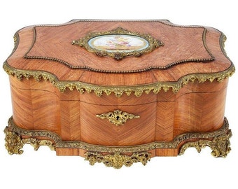 19th Century French Jewelry Box