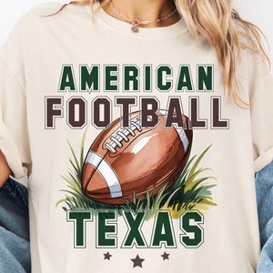 Vintage Dallas Football Shirt: Texas Comfort Colors Game Day Tee