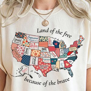 Patriotic USA Flag Shirt: 4th of July American Tee