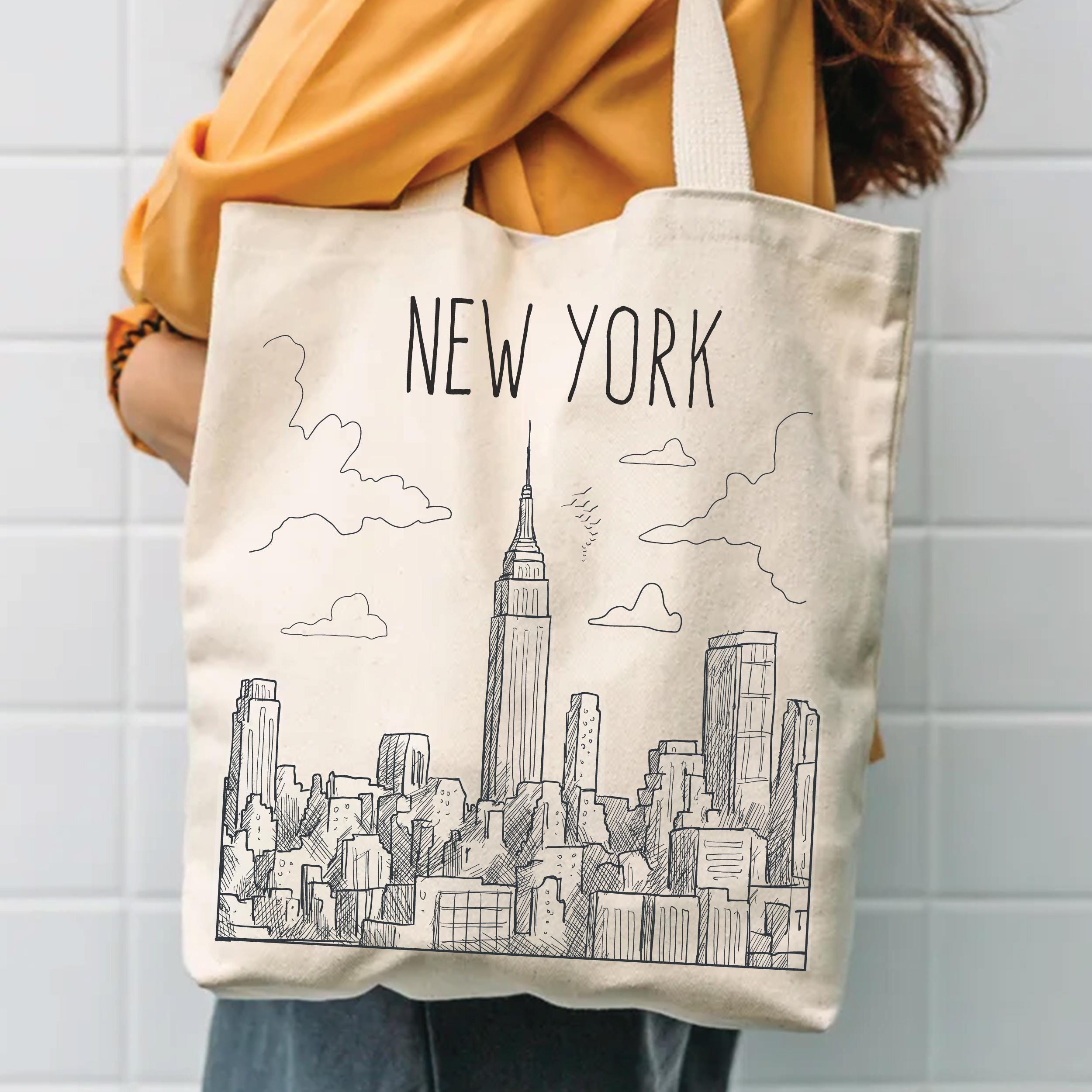 New york tote bag - Etsy 日本