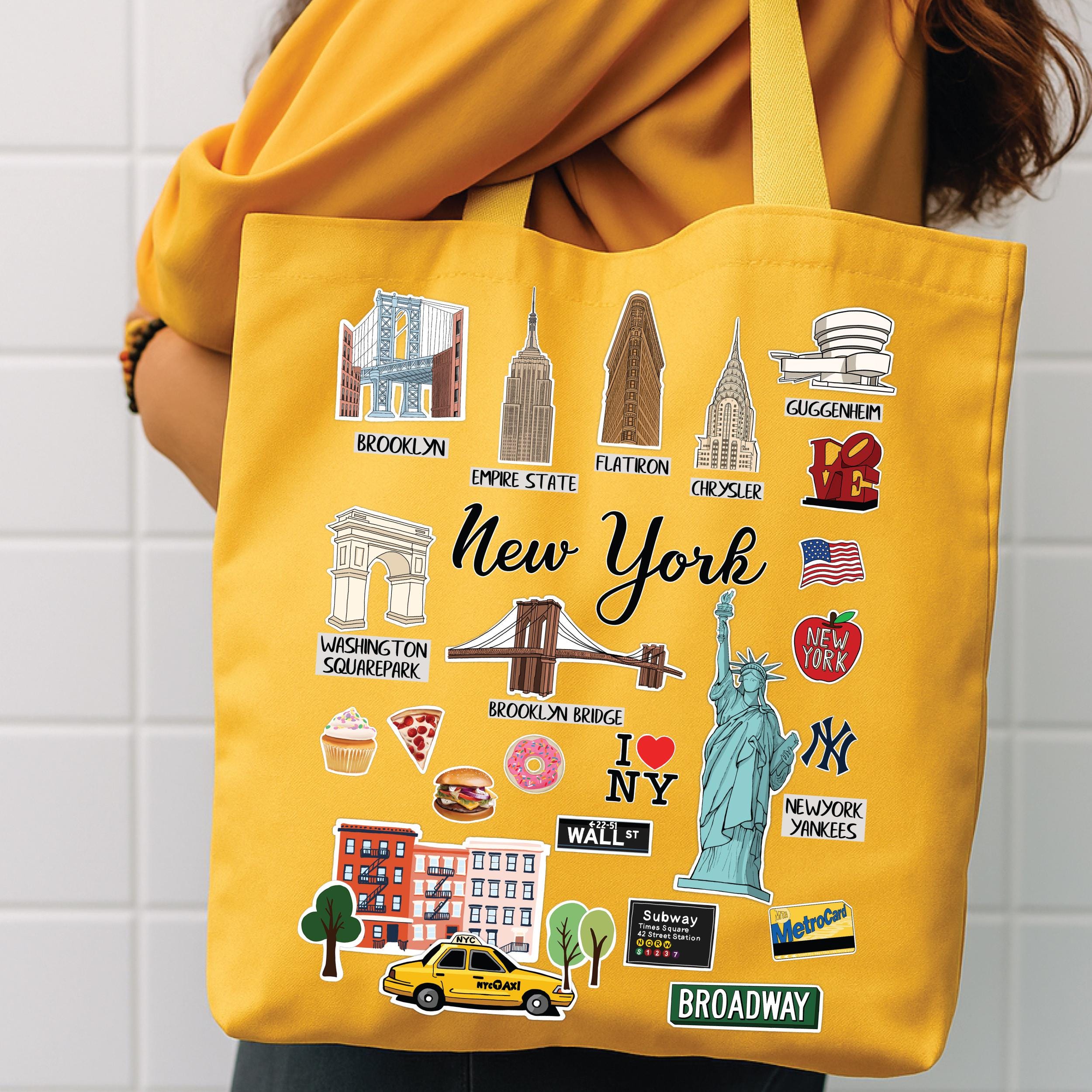 New yorker tote bag - Etsy 日本