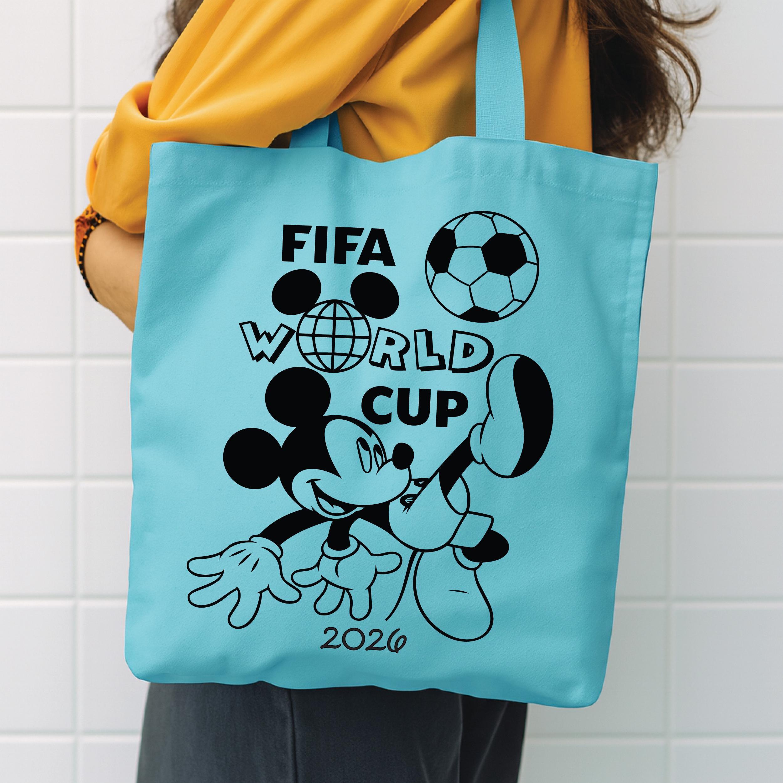 FIFA 2026 トート サッカーファンバッグ：ディズニーワールド 