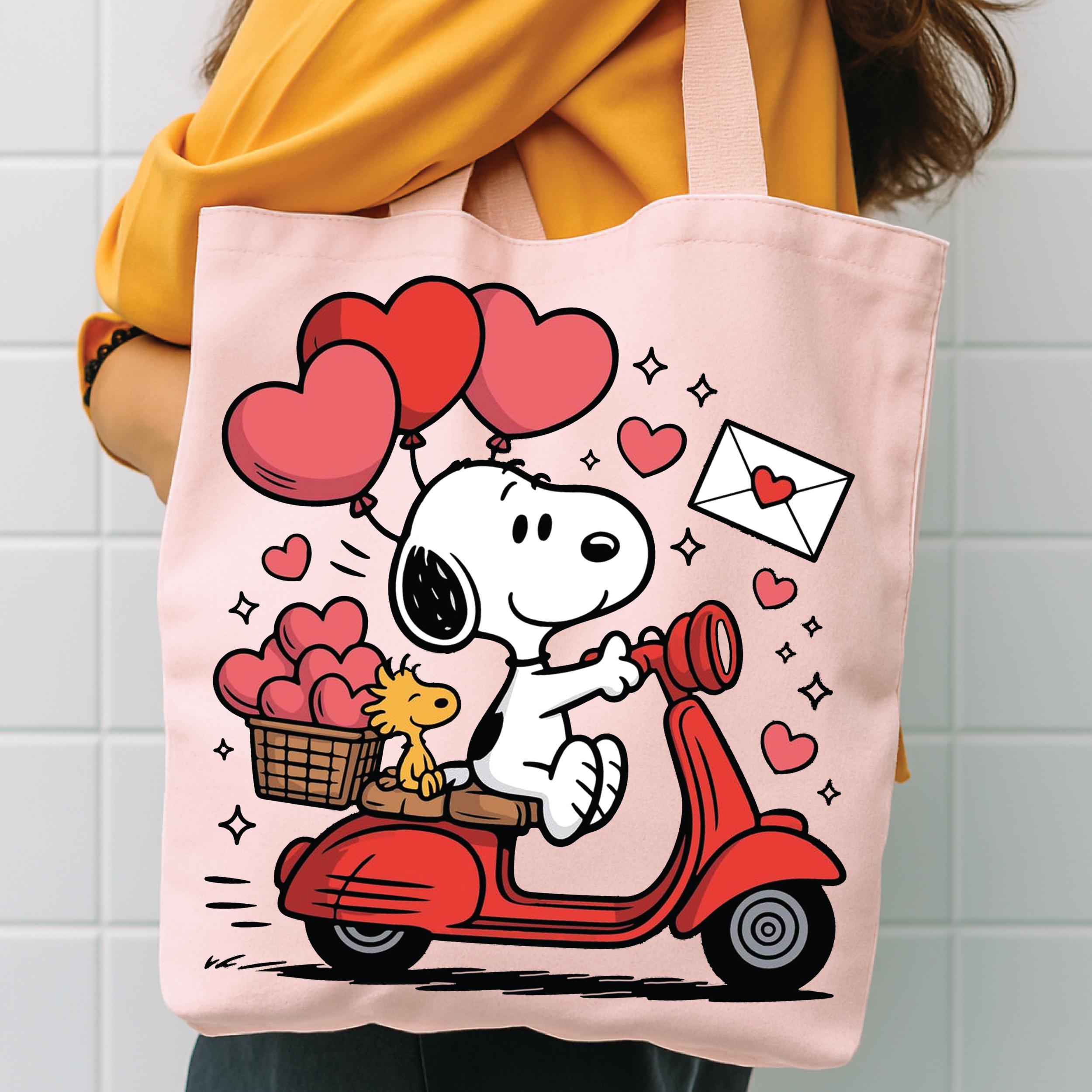 cotton tote snoopy tote bag uk
