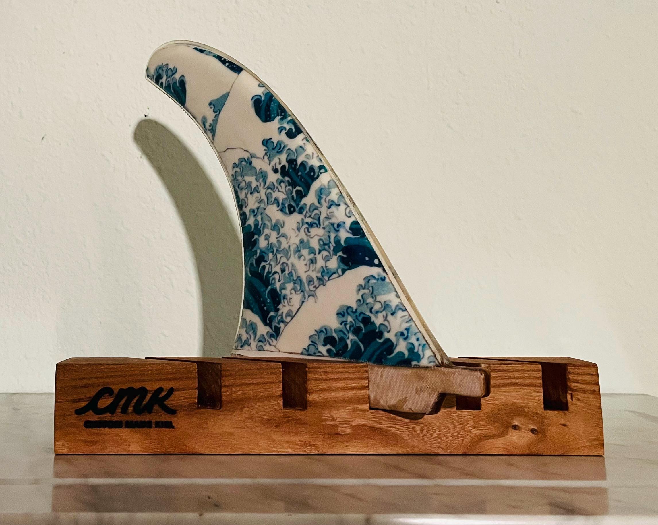 5枚のフィン用のサーフボードフィンスタンド - Etsy 日本