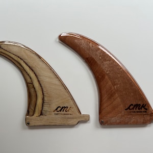 Surfboard fin made of plywood for SUP and surfing / Surfboard Fin from plywood for SUP and surfing