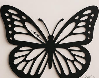 Butterfly Laser Cut Files  , Butterfly Wall Art Svg , Wood Wall Art | Home Decoration , Digital download: dxf png eps ai svg pdf