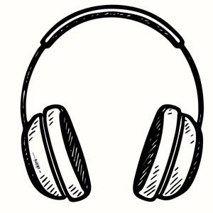 Kopfhörer SVG | Kopfhörer Zeichnung Vektor | Musik Liebhaber Cricut Design