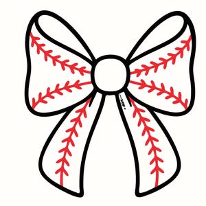 Titel: honkbalstrik SVG | Leuke clipart voor sportmoeders voor Cricut-projecten