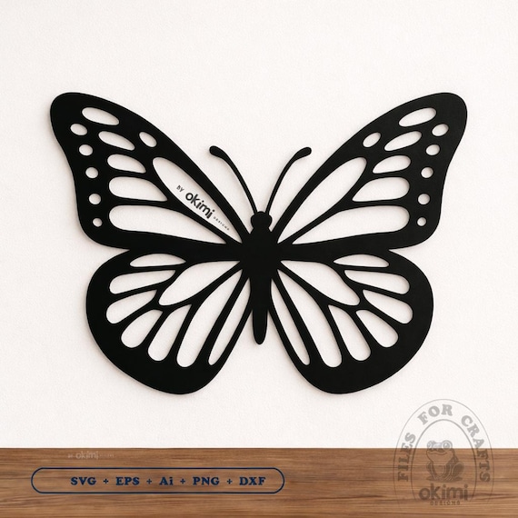 Butterfly Laser Cut Files  , Butterfly Wall Art Svg , Wood Wall Art | Home Decoration , Digital download: dxf png eps ai svg pdf
